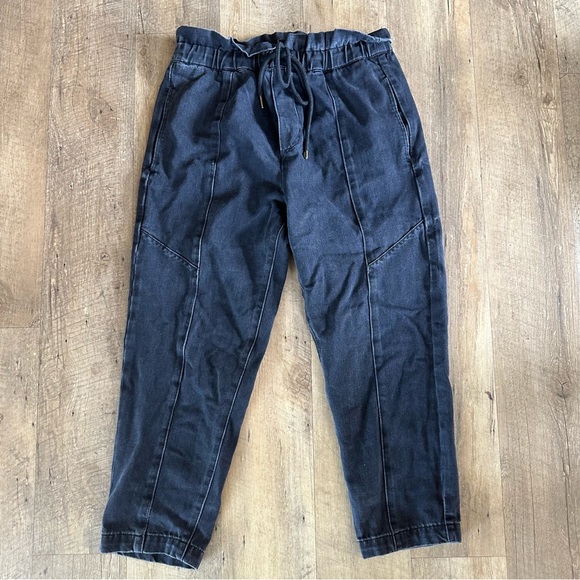 Pistola Cam Cropped Paperbag Jeans - Picture 5 of 11